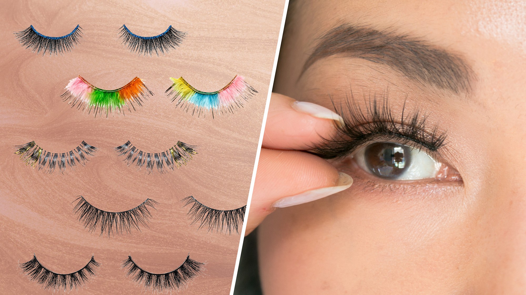Fine Lashes Don’t Need to Be Heavy or Dark